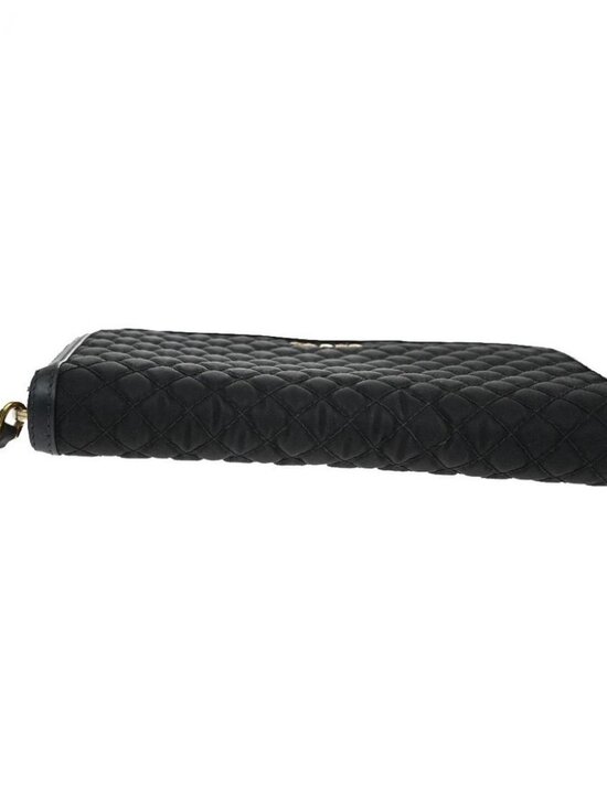 Prada Nylon Tessuto Zippy Long Wallet - Nero Black Luxury  PRADA Bifold Zipper Arownd Long Wallet Tessuto Nylon Black 04CA406